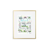 "Detroit, MI" Fine Art Print