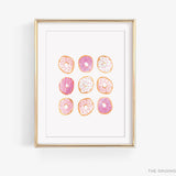 Donut Art Print