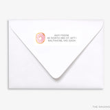 Donut Return Address Labels