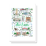 Durham, NC Map Card
