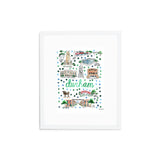 "Durham, NC" Fine Art Print