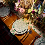 8" Melamine Salad/Dessert Plate, DOMINO LETTUCE, Set of 6