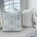 Geometric Leopard Pillow Cover | Featuring Preppy Colorway
