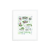 "East Lansing, MI" Fine Art Print