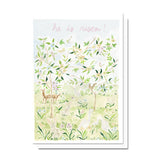 He is Risen Easter Garden Card