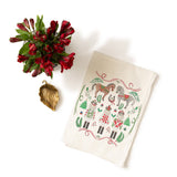 Equestrian Nutcracker Tea Towel