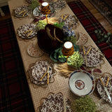 10" Melamine Dinner Plate, ITALIAN PEONY, Set of 6