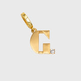 Monogram charm, G