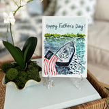Father's Day Boat Card