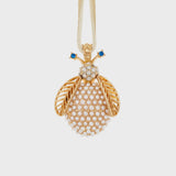 Pearl bug hanging ornament