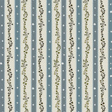 Nell Indigo Stripe Fabric