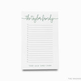 Family Script Notepad