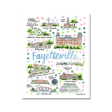 "Fayetteville, AR" Fine Art Print