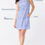 Lake Como Sleeveless Shift Dress