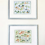 The "Stripe Splash" Fish Watercolor Fine Art Print