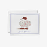 Fleece Navidad Christmas Card