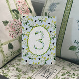 Baby Milestone Cards: Flower Set