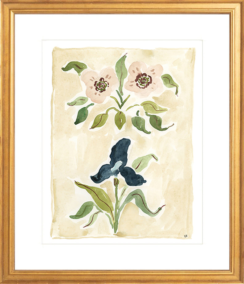 The "Heirloom Blooms" Florilegium Series, Fine Art Print