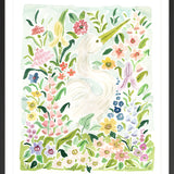 The "Flower Queen Egret" Fine Art Print