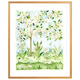 The "Bloom Where You're Planted No. 1" Chinoiserie Fine Art Print