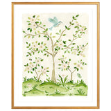 The "Fresh as a Rose No. 1" Chinoiserie Fine Art Print