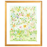The "Dancin' in the Sunlight No. 1" Chinoiserie Fine Art Print