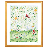 The "Early Bird No. 2" Chinoiserie Fine Art Print