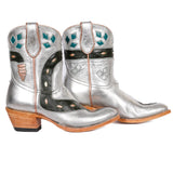 Silver Sneaky Snake Women's Cowboy Boot