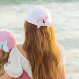 Palm Tree Bow Baseball Hat (Girls)