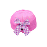 Cowboy Boot Bow Baseball Hat (Girls)