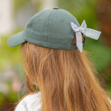 Horse Bow Baseball Hat (Girls)