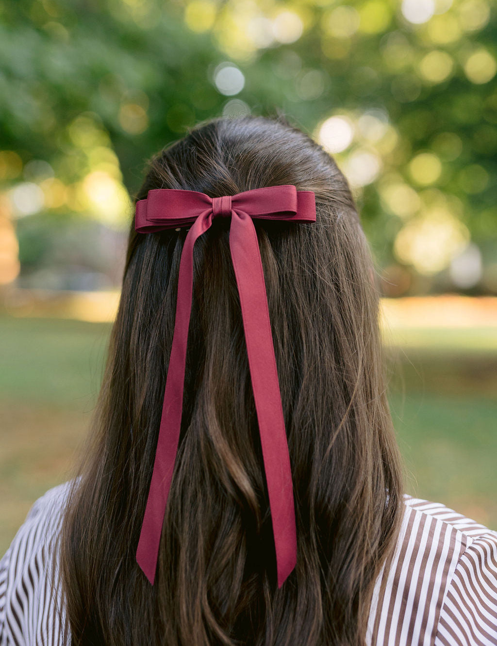 Micro Alice Matte Satin Bow