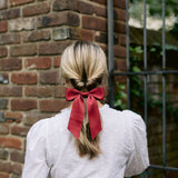 Bailee Matte Satin Bow