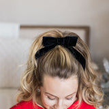 Delora Velvet Bow