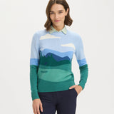 Golf Scene Sweater