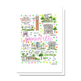 Gainesville, FL Map Card