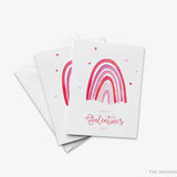 Galentine's Rainbow Greeting Card