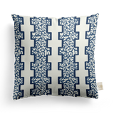 Geometric Leopard Pillow Cover | Featuring Preppy Colorway