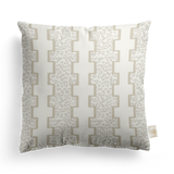 Geometric Leopard Pillow Cover | Featuring Preppy Colorway
