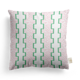 Geometric Leopard Pillow Cover | Featuring Fiesta Colorway