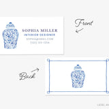 Custom Ginger Jar Business Cards