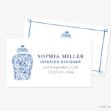 Custom Ginger Jar Business Cards
