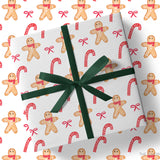 Gingerbread Christmas Gift Wrap