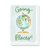 Going Places Globe Card