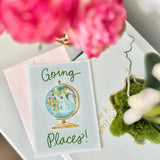 Going Places Globe Card