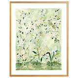The "Green Canopies No. 1" Chinoiserie Fine Art Print