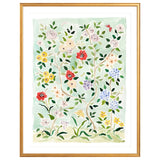 The "Songbird's Garden No. 2" Chinoiserie Fine Art Print