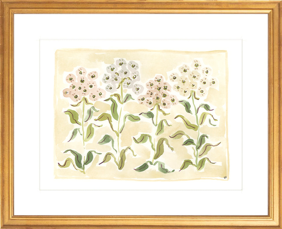The "Gilded Garden" Florilegium Series, Fine Art Print