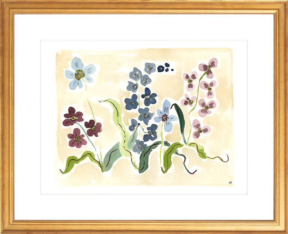 The "Wildflower Study" Florilegium Series, Fine Art Print