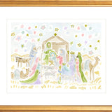 The "Nativity Scene No. 2" Fine Art Print